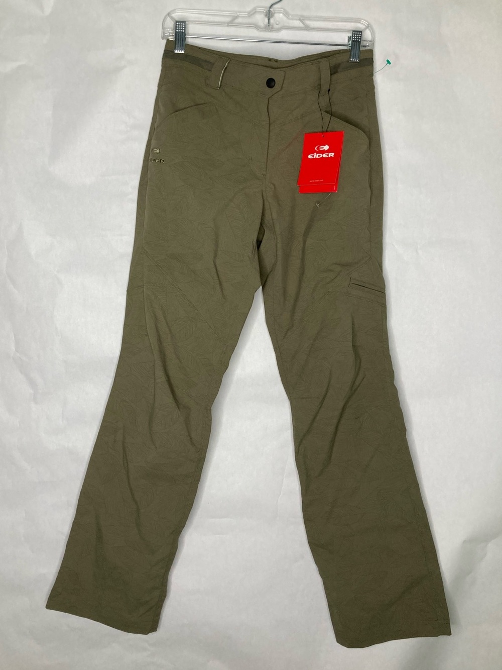 NWT Eider Rangeley Utility Pants Women’s US 6 Kaki Leaf Print